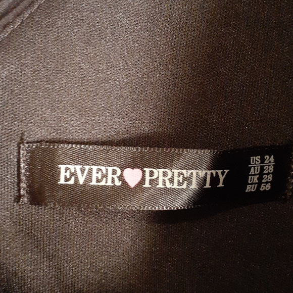 EVER ♡ PRETTY black maxi dress - Picture 9 of 10